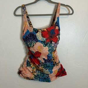 Athleta swim square neck bra cup Tankini